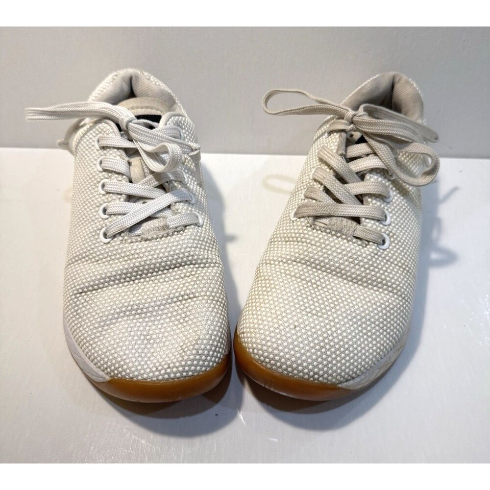 NOBULL Impact Superfabric Outwork Edge Trainer Women's 7 White Athletic Sneakers